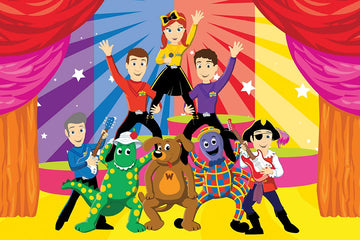 The Wiggles - Kids Floor Puzzle. Educational Gifts For Boys And Girls. Colorful Pieces Fit Together Perfectly. Great Preschool A