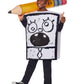 Spirit Halloween SpongeBob SquarePants Kids DoodleBob Costume | Officially Licensed | Group Costumes | SpongeBob Costumes