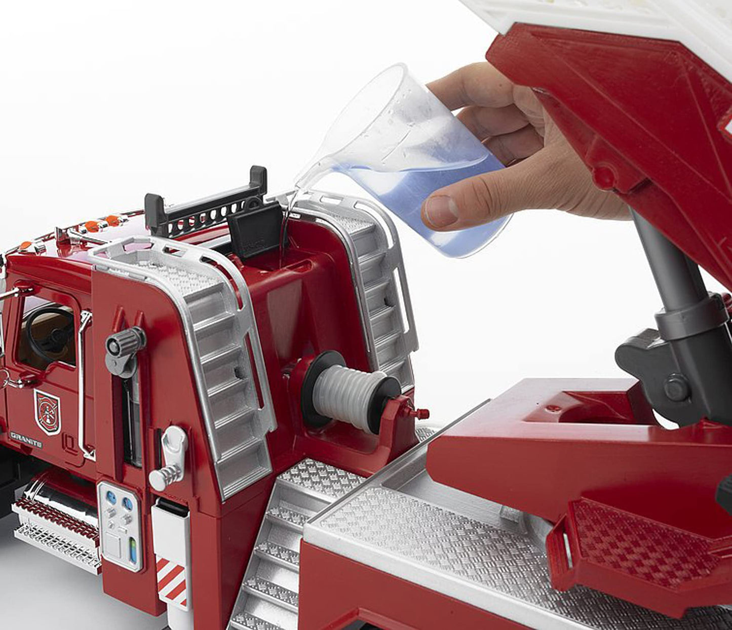 Bruder Toys Mack Granite Fire Engine with Water Pump
