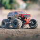 ARRMA RC Truck Gorgon 2 Wheel Drive MT 1/10 RTR (Ready-to-Run Battery and Charger Included) Smart 3300 7C S120 USB Red ARA3230ST