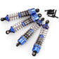 HAIBOXING 1/12TH Scale RC CarS Spare Parts Aluminum Oil Filled Shocks 4pcs,Brushless Control truck replacement parts Apply to 29