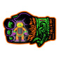 Super7 My Pet Monster (Orange/Black) - 3.75' My Pet Monster Action Figure Cartoon Collectibles And Retro Toys
