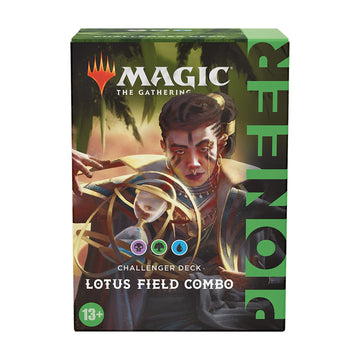 Magic: The Gathering Pioneer Challenger Deck 2021 – Lotus Field Combo (Black-Green-Blue), 13+ Years