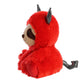 Aurora® Heartwarming Valentine Lil Mo Devil Stuffed Animal - Decorative Charm - Loveable Companions - Red 8.5 Inches
