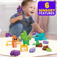 MEGA BLOKS Toddler Building Blocks Set, 24 Pieces, Plastic, Dinos, Model HKN43, Ages 1+
