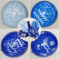TAIHEBB 52 Pcs Blue Birthday Balloons, Rubber Material, Party Pattern, Suitable for Kids, Model BSO025