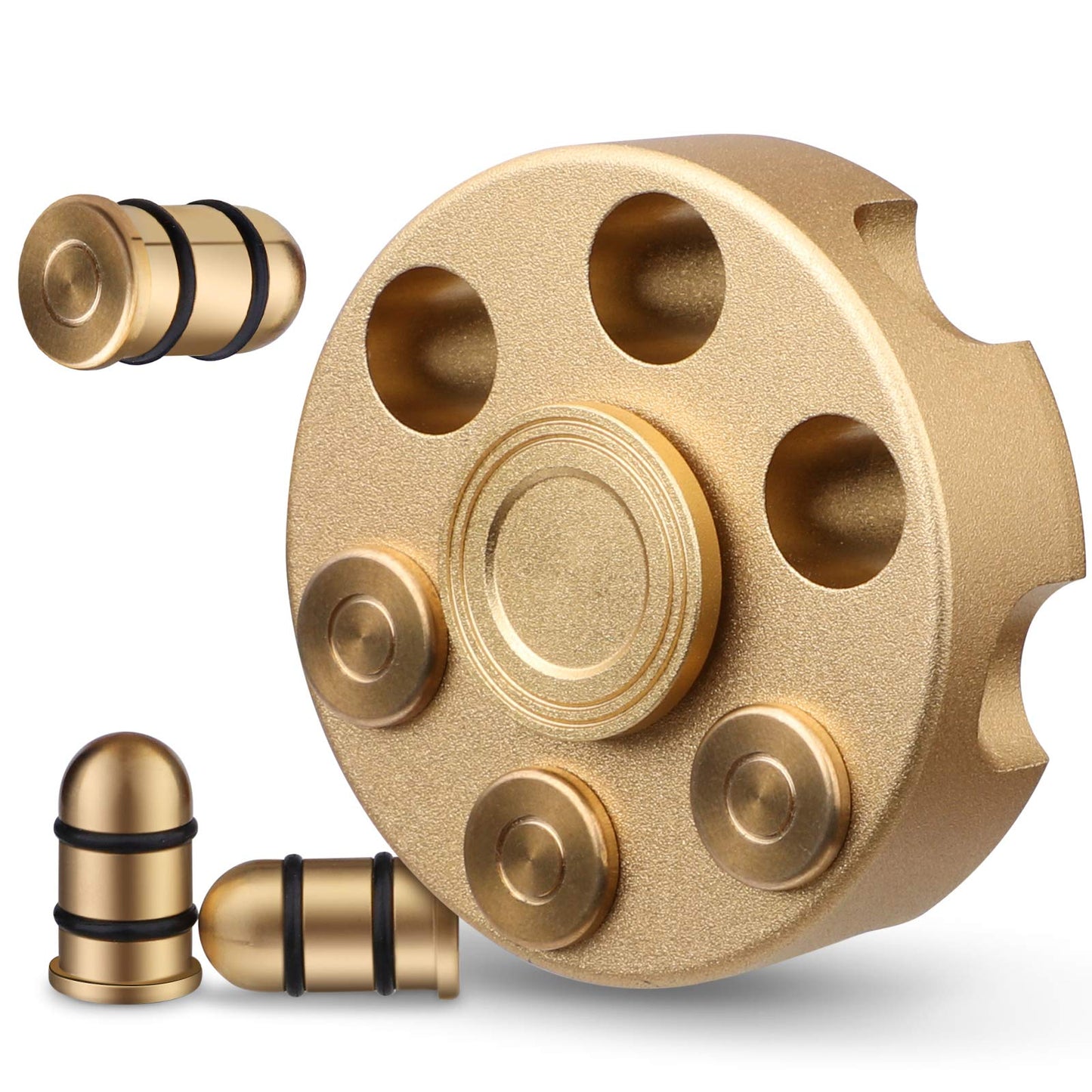 Cool Alloy Fidget Spinner Metal Toy For Kids Adults, Fidget Cube Chain Toys Small Sensory Gadget Finger Hand Spinner Focus Desk
