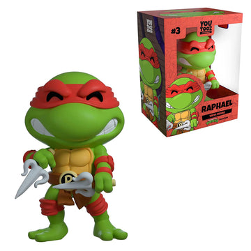 Youtooz Raphael 4.2'' Inch Vinyl Figure, Collectible Raphael Teenage Mutant Ninja Turtles Figure Teenage Mutant Ninja Turtles Co