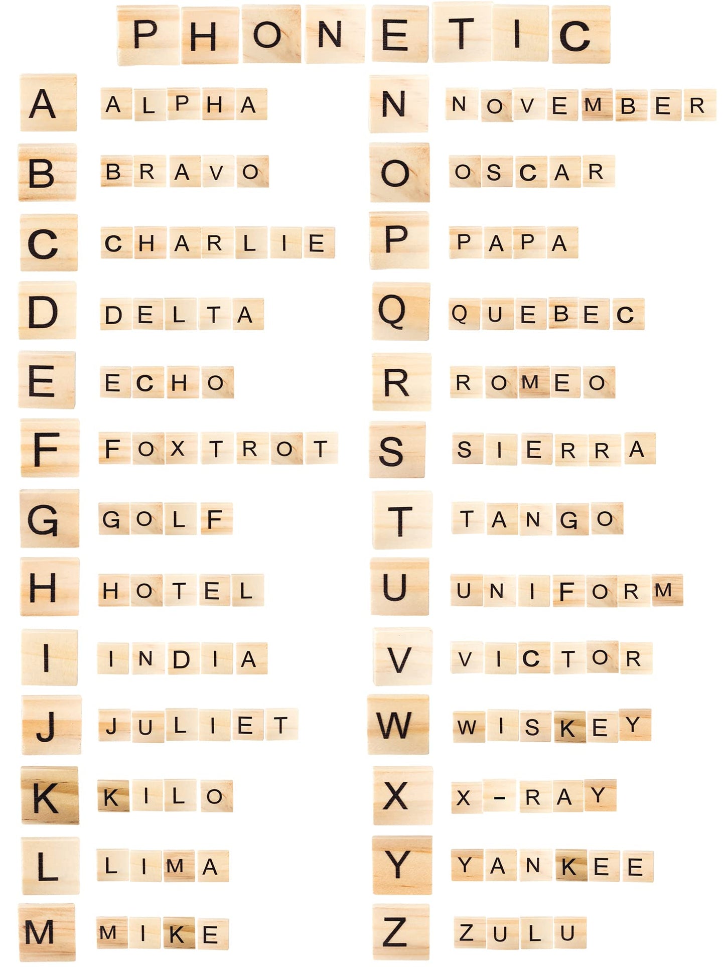 400 Pcs Wood Scrabble Tiles Diy Wooden Scrabble Letters For Spelling Wood Tile Game