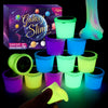 12 Pack Galaxy Slime Kit Glow in The Dark Galaxy Slime Set  Slime Party Favors for Girls Boys  DIY Putty Slime Stress Relief Toy for Goodie Bags Stuffers Christmas Easter Toys