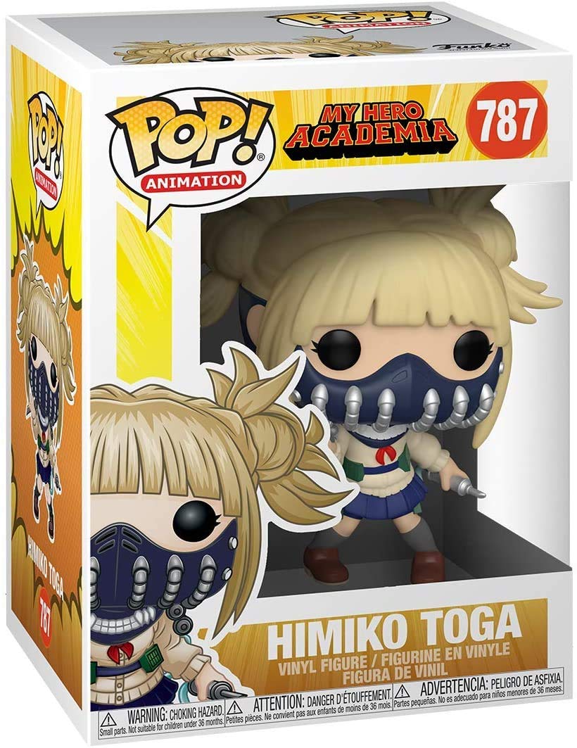 Funko Pop My Hero Academia - Himiko Toga Pop! Vinyl Figure (Bundled With Compatible Pop Box Protector Case), Multicolor, 3.75 Inches