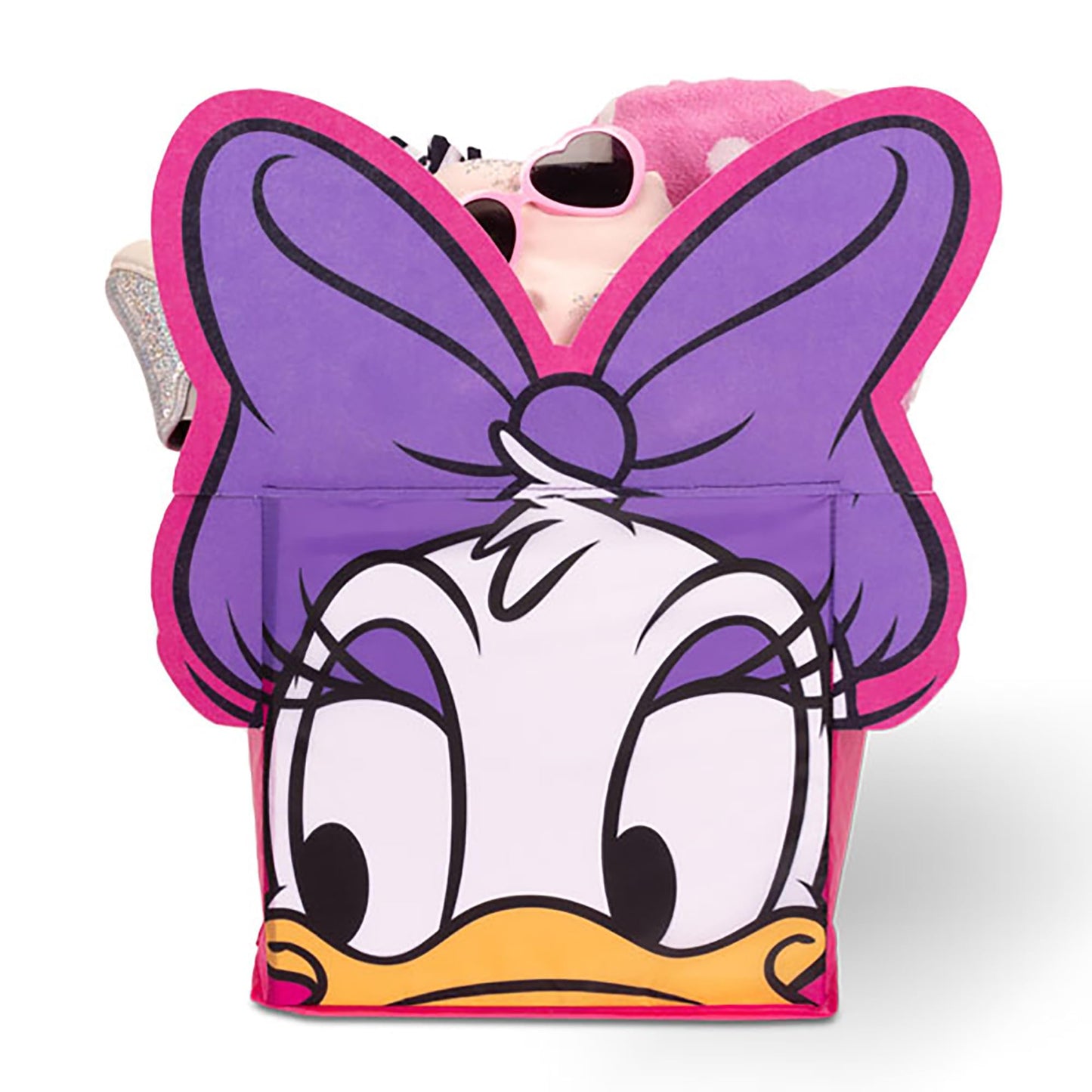 Minnie Mouse Kids Storage Room Essentials Décor Combo Pack - Storage Cubes, Hanging Storage, Pop-Up Hamper & Knick Knack Hanger Storage