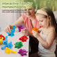 Montessori Numbers Sorting & Matching Sensory Toy, Double-Sided Patterns And Numbers Match Game 1-10 Recognition, Homeschooling