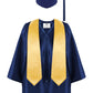 SOMSOC 4 Pieces Kindergarten Graduation Gown Grad Cap Set for Kids Preschool Nursery Graduation Stole Gown with 2025 Tassel