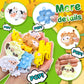30Pcs Party Favors For Kids Fidget Toys Bulk Mini Pop Keychain Stocking Stuffers Birthday Carnival Treasure Classroom Prizes Toddler Toys Fidget Pack Stress Relief Toys
