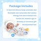 Caranovo Reborn Baby Dolls - 12 Inch Realistic Sleeping Newborn Small Baby Doll For 3 + Year Old Kids