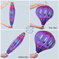 2Pack Hot Air Balloon Wind Spinner Garden Windmills And Spinners Decorations Large Outdoor Hanging Decor Lawn Yard Windsock Orna