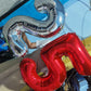 32 Inch Red Number 2 Balloons Foil Ballon Digital Birthday Party Decoration Supplies (Red Number 2 Balloon)