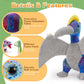 MaoGoLan 6Pcs Dinosaur Stuffed Animals Plush Dinosaur Toy Party Favors Bulk for Kids  12 Inch Collectible Stuffed Dino Plushies with Triceratops Velociraptor Stegosaurus Pterodactyl