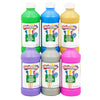 Colorations Paraben-Free Metallic Simply Washable Tempera Paint- Set Of 6, 8 Oz. Each