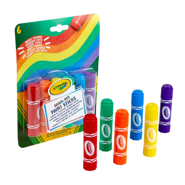 Crayola Paint Sticks, No Water Required, Paint Set For Kids, Art Supplies, 6 Count, Multi