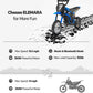 Elemara Electric Dirt Bike,350W Motorcycle For Kids With Tail Lights,Music & Bluetooth,15.5 Mph & 150Lb Max,Chain-Driven Motor,