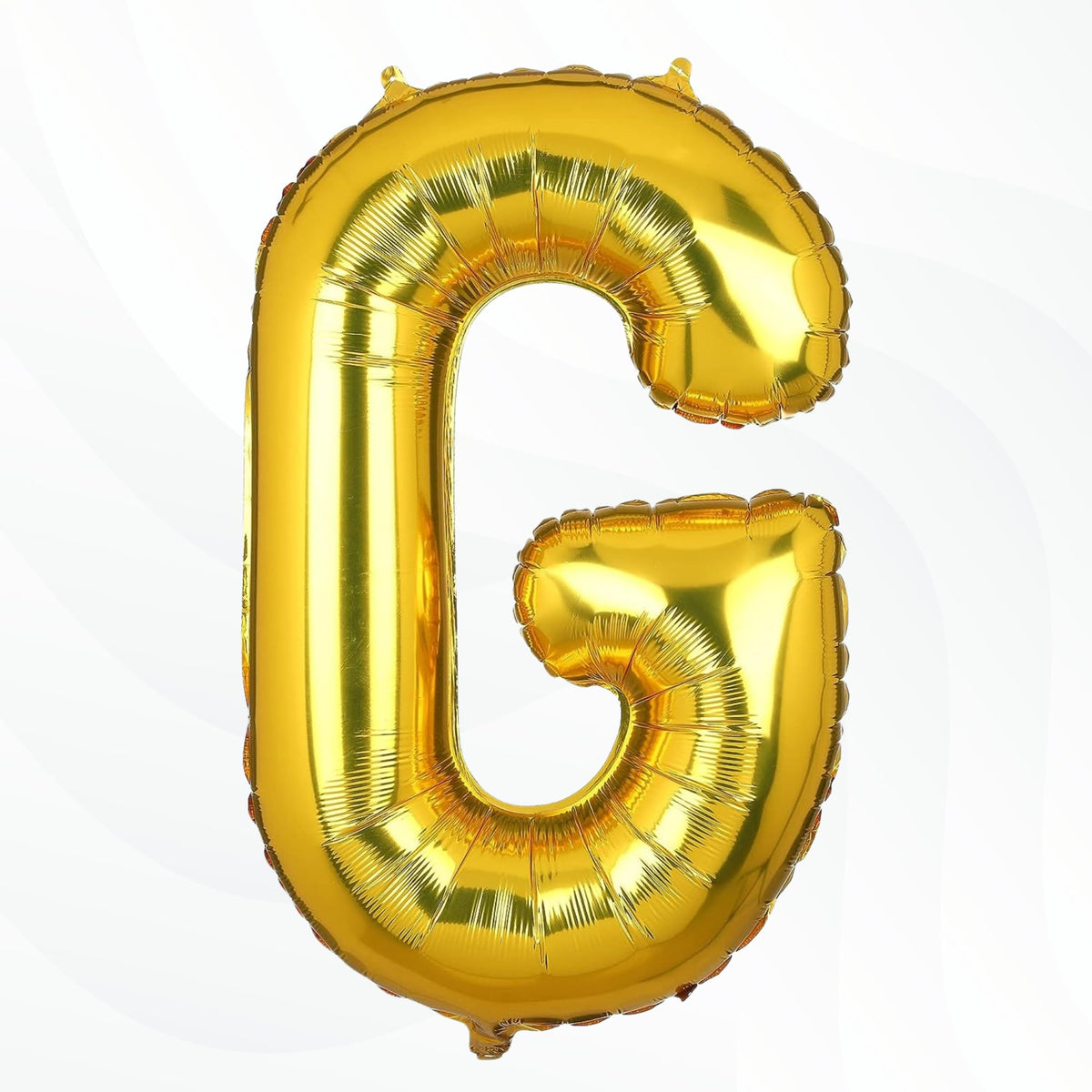 Flyloons Gold G Letter Foil Balloon Alphabets Balloons Perfect for Birthday Decoration Items, Anniversary, Bachelorette, Wedding