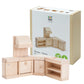 Plantoys Wooden Classic Line Of Dollhouse Furniture- Kitchen Set (9013) | Sustainably Made From Rubberwood And Non-Toxic Paints