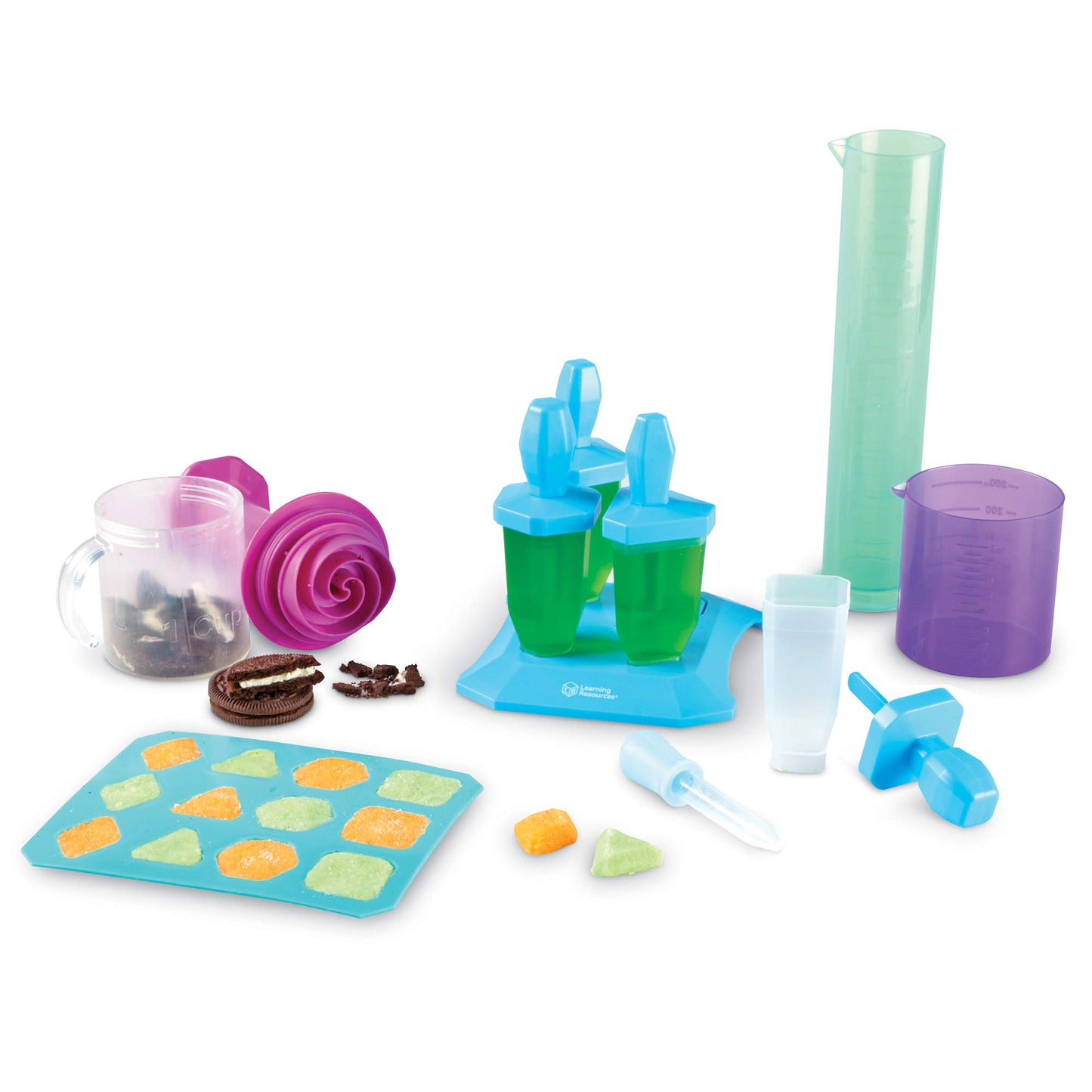 Learning Resources Yumology Science Sweets Lab,STEM Toys, Candy Experiments, Science Kit for Kids, Fun Gifts for Kids, 16 Pieces
