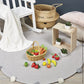 Janod Wooden Play Food Set - 25 Piece Fruit and Vegetable Basket - Ages 3+ - Model J05620 - Multiple Colors - Cherry Wood & Plastic