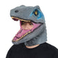 PARTYGEARS upgraded Velociraptor Dinosaur Mask for Halloween Costume Party Latex Dino Animal Head Mask