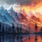 Feimeize Wooden Jigsaw Puzzles For Adults 1000 Piece Puzzle For Adults 1000 Pieces - Forest Of Ice And Fire