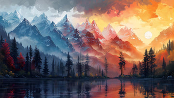 Feimeize Wooden Jigsaw Puzzles For Adults 1000 Piece Puzzle For Adults 1000 Pieces - Forest Of Ice And Fire