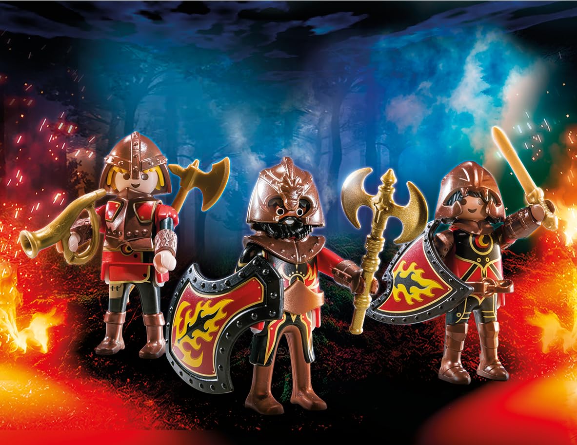 Playmobil Burnham Raiders Set - Multi Color, One Size, Model 70672, Plastic Construction