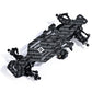 Abendor 1/24 1/28 TG Racing Carbon Fiber Assembled Mini Rear Drive RWD Drift Racing Car Frame Body Kit with Wheels&Tools DIY Par