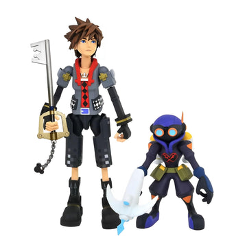 Diamond Select Toys Kingdom Hearts 3: Toy Story Sora & Air Soldier Heartless Select Action Figure Two Pack  Multicolor (JAN198861)