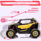 Hetoy 24V 2 Seater Kids Ride on UTV Car w/Remote Control, 4WD Powerful Electric Vehicle with 4x75W Motors, 4 Shock Absorbers, Le