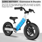 Hiboy BK1 Electric Bike for Kids Ages 3-5 Years Old, 24V 100W Electric Balance Bike with 12 inch Inflatable Tire and Adjustable