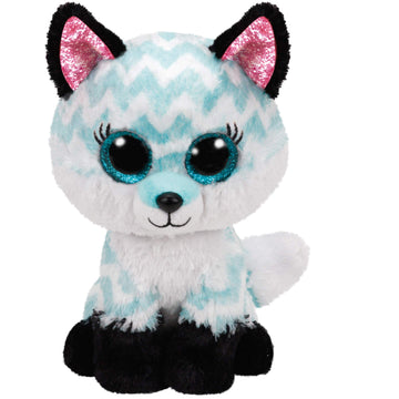Ty 2007520 Atlas Fox Beanie Boo Stuffed Animal, Multicoloured, 15 Cm