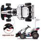 24V Electric Go Kart for Kids, Drift Racing Go Kart, Licensed BMW 7.5 MPH Electric Go Kart with Drift Race Pedal, Adjustable Sea
