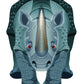 Windnsun Skyzoo Rhinoceros Rip-Stop Nylon Rhino Kite, 43 Inches Tall (Model: 70805)