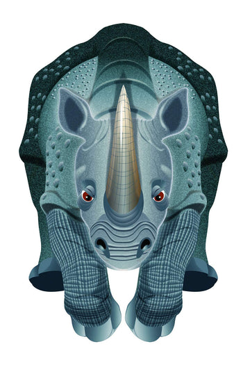 Windnsun Skyzoo Rhinoceros Rip-Stop Nylon Rhino Kite, 43 Inches Tall (Model: 70805)