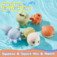 Amchsuri Mold Free Animal Bath Toys For Toddlers/ Infants 6 - 12- 18 Months, Non Toxic Baby Bath Toys, Bath Toys For Kids Ages 1-3