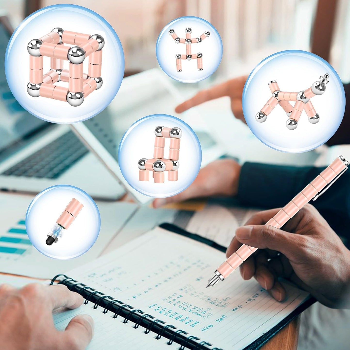 YYMHMF Confirmation Gifts For Teen Girls - Graduation Gifts For Her Boys Girls Ages 10 11 12 13 14 15 - Games For mature-themeds Magnetic Toys Cool Pen For Kids Cute Things For Teenage Teen Girl Trendy Stuff