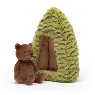 Jellycat Forest Fauna Bear Stuffed Animal