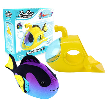 Zhuzhu Aquarium Submarine Set With Blue Tang Fish