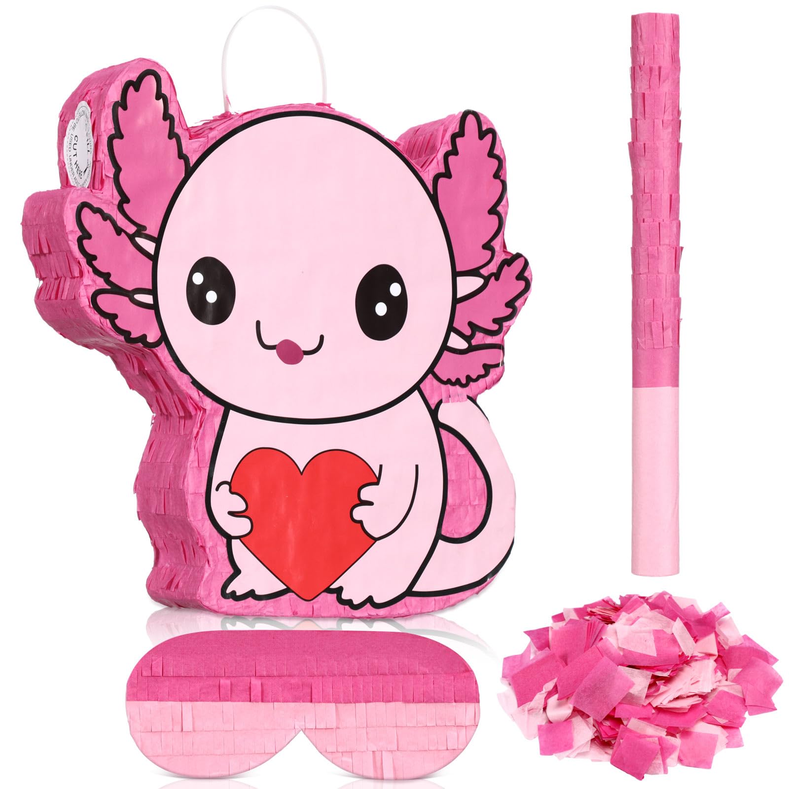 Seenelling Axolotl Piata Axolotl Themed Animal Piata for Fiesta Party Supplies Christmas Festivals Holiday Photo Props Fiesta Pa