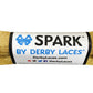 Derby Laces Gold Spark Shoelace For Shoes, Skates, Boots, Roller Derby, Hockey And Ice Skates (108 Inch / 274 Cm)