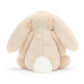 Jellycat Bashful Luxe Willow Bunny Stuffed Animal, Medium 12 Inches - Rabbit & Bunny Plush Toy - Classic Children'S Gift