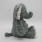 Mary Meyer Putty Stuffed Animal Soft Toy, 12-Inches, Slate Blue Elephant